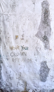 Wear Your Crown Of Favor 76” by 44” and 76” by 51”